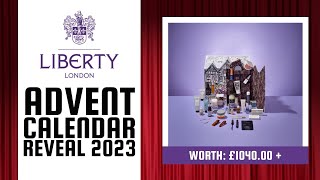 LIBERTY LONDON BEAUTY ADVENT CALENDAR REVEAL 2023 [upl. by Leandre]