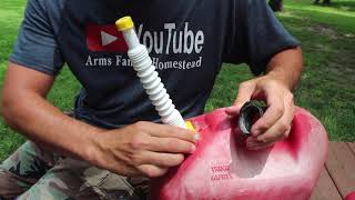 How to Fix Those TERRIBLE Spill Proof Gas Can Spouts [upl. by Julina]