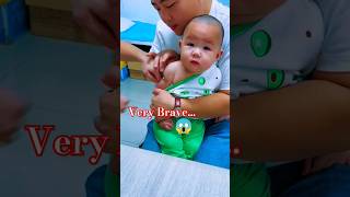 Cutebaby 🧚 Baby Injection 💉 No Crying 😱 baby love cute foryou shots [upl. by Horowitz141]