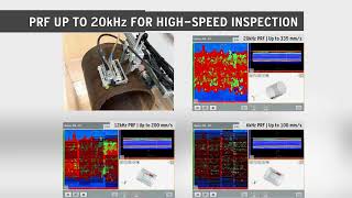 Highspeed inspection for corrosion inspection using flaw detector MANTIS [upl. by Ayitahs6]