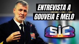 ENTREVISTA A GOUVEIA E MELO  SIC  REACT [upl. by Kistner]