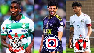 10 FICHAJES en la Liga MX Córdova y Carlos Vela a Cruz Azul Santos pierde otra pieza clave [upl. by Ainaled]