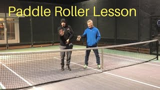 Platform Tennis  Paddle Roller Lesson [upl. by Aratihc865]