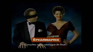 publicité Pharmaprix Noël 1995  Macha Grenon  Dino Tavarone [upl. by Galitea]