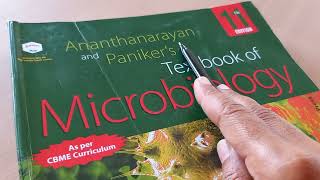 Microbiology Ananthanarayana Paniker Textbook Book 11th edition Review [upl. by Lehcim]