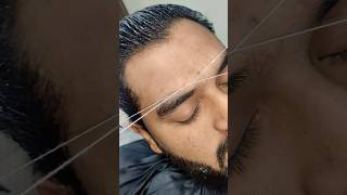 Eyebrow Threading Shape eyebrow skincare viral [upl. by Aveneg]