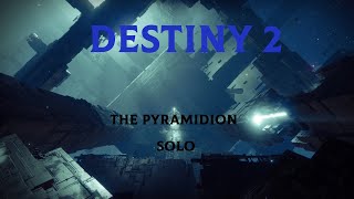 Destiny 2  The Pyramidion strike  Solo Izanagis Burden quest step [upl. by Nesrac262]