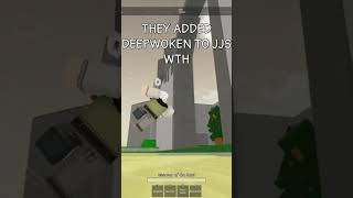 deepwoken got added to jujutsu shenanigans jujutsushenanigans roblox tsbg [upl. by Onitram]