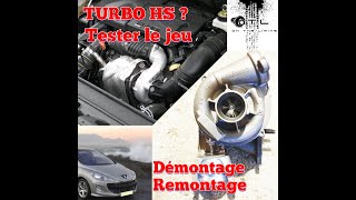 DÉMONTAGEREMONTAGE TURBO 308 16 HDI TUTO TURBO [upl. by Alrak]