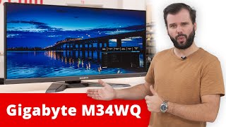 Gigabyte M34WQ Monitor Review  Ultrawide Experience for Gaming and Productivity [upl. by Winfrid526]