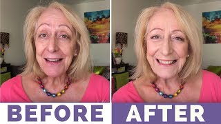 Makeup for Older Women My 15 Palette Makeover  a New L’Oréal Foundation [upl. by Nilad166]