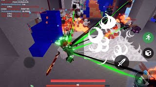 OP strat for 30v30 Roblox bedwars [upl. by Aivizt]