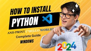 How to install Python In Visual Studio with example 2024 [upl. by Cheffetz]