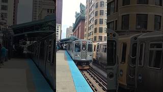 CTA 26003200 🟠🟤 At Herald Washington Library train cta chicago orangeline brownline [upl. by Savory]