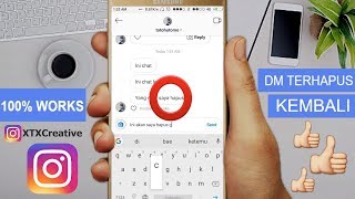 Mengembalikan Chat Instagram Terhapus Dengan Android  iOS 100 WORK  XTX TUTORIAL [upl. by Eninaej]