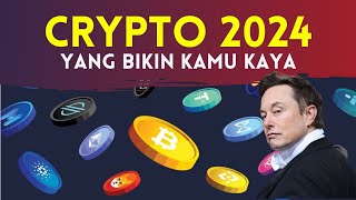 7 CRYPTO POTENSIAL 2024 yang Bisa Bikin Kamu KAYA  Selain Bitcoin amp Ethereum [upl. by Gabe183]