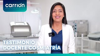 ¡Descubre por qué elegir Carrion para estudiar Cosmiatría 🧖‍♀️ [upl. by Filide]