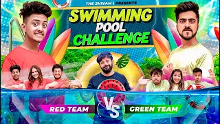 SWIMMING POOL CHALLENGE  THE SHIVAM [upl. by Janos]