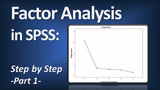 Factor Analysis in SPSS Principal Components Analysis  Part 1 [upl. by Any509]