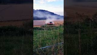 Mähdrescher im Glantal zinnisabenteuer kreiskusel glantal farming landwirtschaft harvester [upl. by Weinstein588]