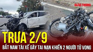 Trưa 29 Bắt khẩn cấp nam tài xế say xỉn lái ô tô gây tai nạn khiến 2 người tử vong tại chỗ  BGT [upl. by Forward]