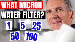 Which MICRON sediment WATER FILTER is BEST for my family [upl. by Anaiuq]