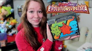 LA MEILLEURE ETB  Ouverture du Coffret Pokémon EV2 Evolutions à Paldea [upl. by Hauge]