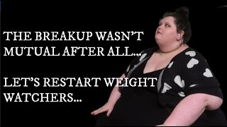 AMBER SAYS SHES GOING BACK ON WEIGHT WATCHERS [upl. by Ymot]