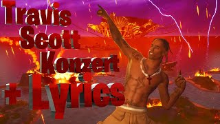 TRAVIS SCOTT Konzert  Lyrics  Fortnite Live Event [upl. by Myrna]