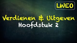 Verdienen amp Uitgeven LWEO Hoofdstuk 2  economie havo [upl. by Ahsea]