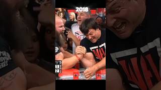 Devon larrate vs Michael toddarmwrestling armwrestlingchampion devonlarratt michaeltodd shorts [upl. by Lydie]