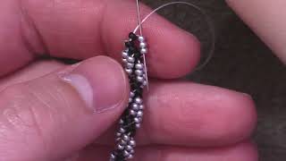 Learn the Basics of the Spiral Rope Stitch  A Beginner Beading Tutorial by Aura Crystals [upl. by Refiffej]