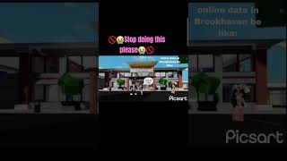 online daters be likeRobloxBrookhavenplrase stop doing thisRobloxedit [upl. by Alrak848]