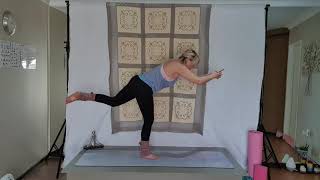 30 min Bikram inspired flow classwith Carol [upl. by Amar35]