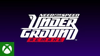 Need for Speed™ Underground Remake  Reveal Trailer [upl. by Dobrinsky]