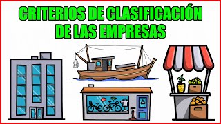 Criterios de Clasificación de las Empresas ✅ [upl. by Lekram]