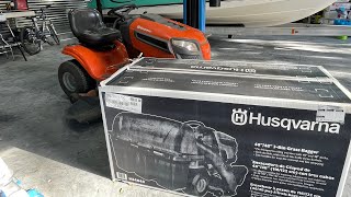 Husqvarna Bagger installation DIY [upl. by Buseck602]