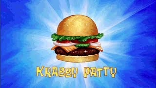 Krabby Patty Secret Recipe REVEALED [upl. by Oek]