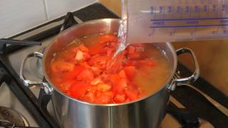 Tomatensoep maken  eenvoudig recept [upl. by Htomit]