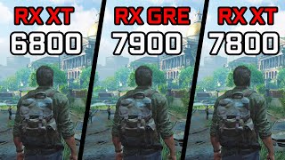 RX 7900 GRE RX 6800 XT VS RX 7900XT VS RTX 4070 Gaming Benchmarks  Synthetic 1080p 1440p [upl. by Falda]