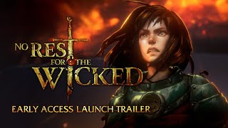 No Rest for the Wicked  Official Steam Early Access Launch Trailer  PEGI [upl. by Eizle647]