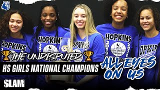 Paige Bueckers and Hopkins are the UNDISPUTED National Champs 🏆 Ep 5  SLAM All Eyes on Us [upl. by Ern]