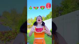 From Small To Giant Watermelon 🍉 katebrush shorts viral [upl. by Akeyla146]