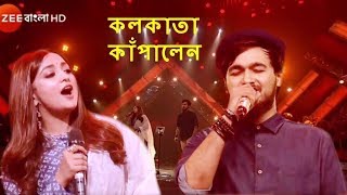 কলকাতা কাপালো নোবেল আর মোনালি  Noble Man Vs Monali Thakur  Live Performances In Kolkata [upl. by Tuck]