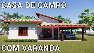 Casa de Campo com 3 Quartos  P5 [upl. by Wallford452]