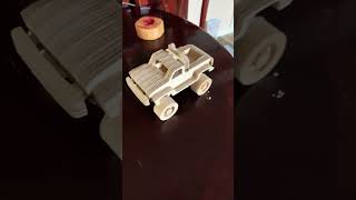 Cnc router making toy truck with plywood woodworking cncrouterwoodworking cncrouter [upl. by Atilol]