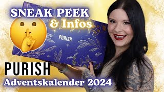 Sneak Peek 🤫 amp Infos PURISH Adventskalender 2024 [upl. by Harvey]