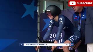 Individual Time Trial European Championships 2023 ladies [upl. by Lah]