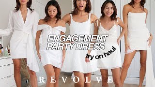 REVOLVE Engagement Party Dress Try on Haul Lovers amp Friends ELLIATT Amanda Uprichard [upl. by Gimpel]