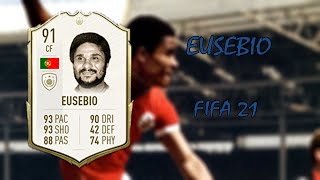 EUSEBIO 91 REVIEW FIFA 21 [upl. by Alleris]